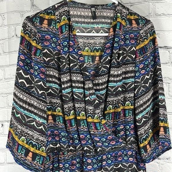 Kut for the Kloth romper multicolor tribal print size medium - Picture 2 of 13
